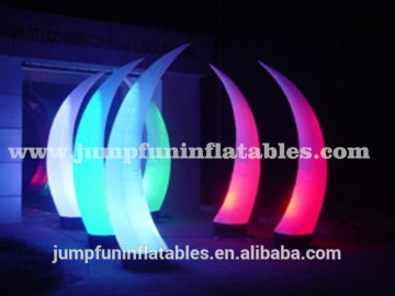 cheap LED decoration Inflatable Lighting Tusk remote control