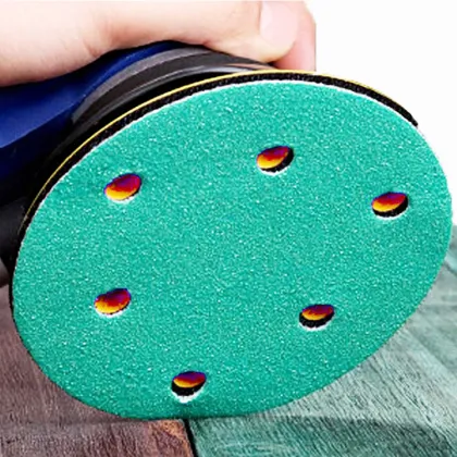 Finishing car green sand film