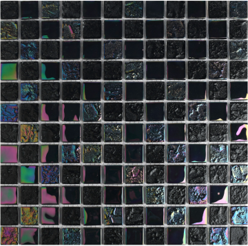 Mosaic glass swimming pool tiles