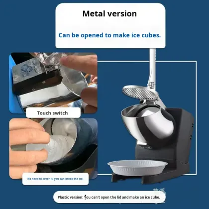 Ice Crusher Commercial Stall Ice Shaver