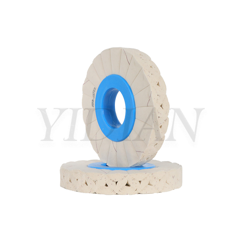 150*50*20 Premium Material Cotton Buffing Wheel For Edgebander Edge Banding Machine Edgebander