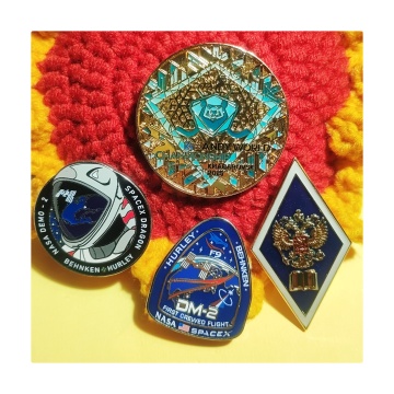 Christian Chakra Enamel Pins - Custom Chrome Hat Accessories