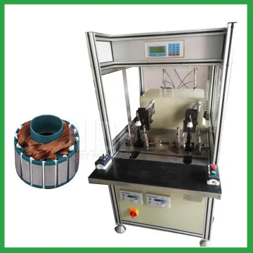 Single flyer BLDC outer Rotor coil winding machine