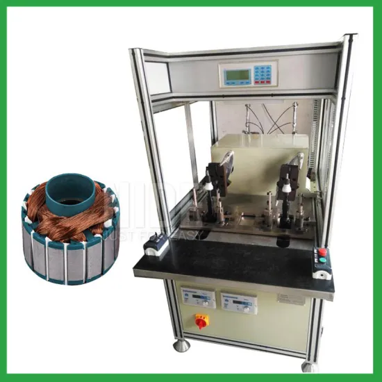 Single flyer BLDC outer Rotor coil winding machine