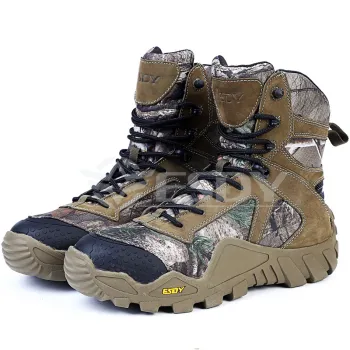 Tactical Camo Waterproof Antislip Desert Boots for Outdoor