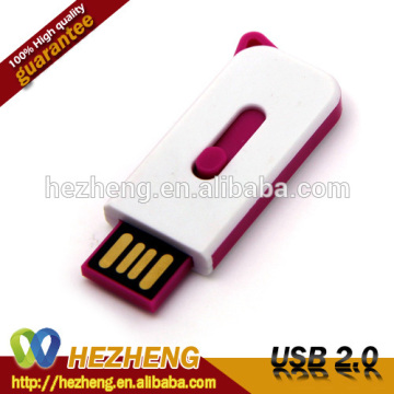2016 mp3 tamil songs download Low Price Promotional Gift USB Plastic Push Pen Drive 8GB pendrives Customzied