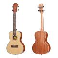 Spruce sapele soprano concert tenor ukulele