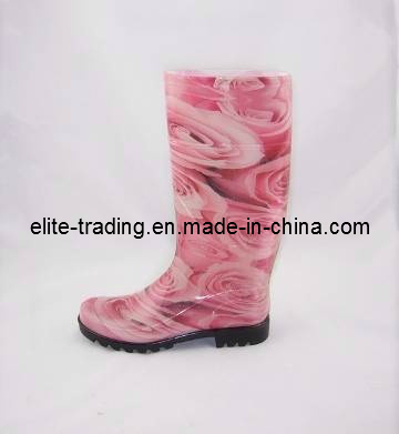 PVC Female Rain Boots