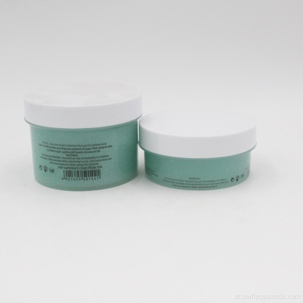 Geranium Moisture Scrub creme de massagem para a pele