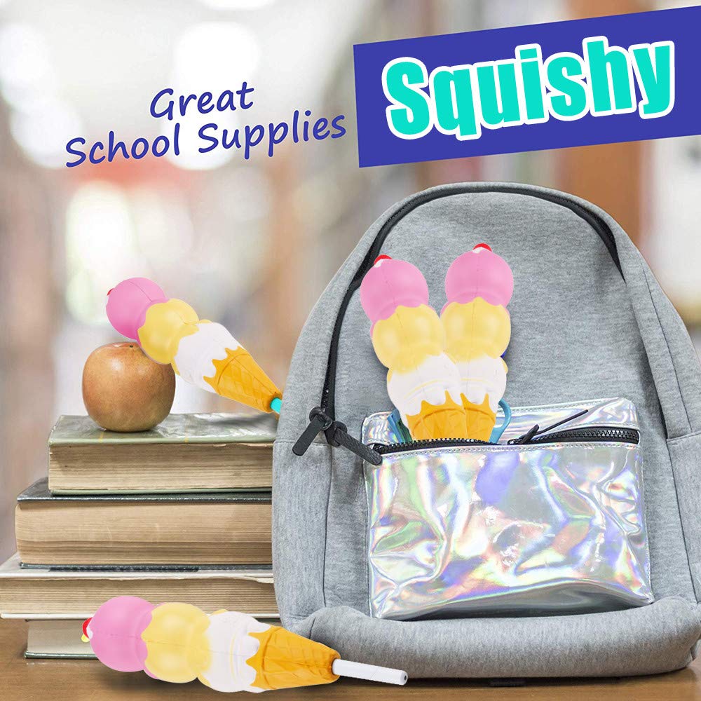 Cute Ice Cream Squishy Pen 3 Cute Ice Cream Squishy Pen 3