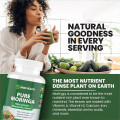 Органический экстракт Moringa oleifera 800 мг на 2 капсулы