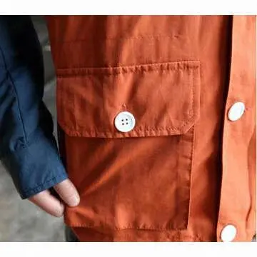 Fashionable men's hoodie windbreaker