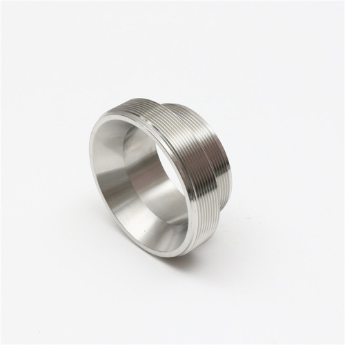 cnc machining SS316L stainless steel hydraulic pipe fittings