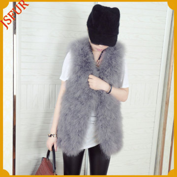 2016Newest Hot Sale Fur Waistcoat Turkey Fur Womens Fur Vest