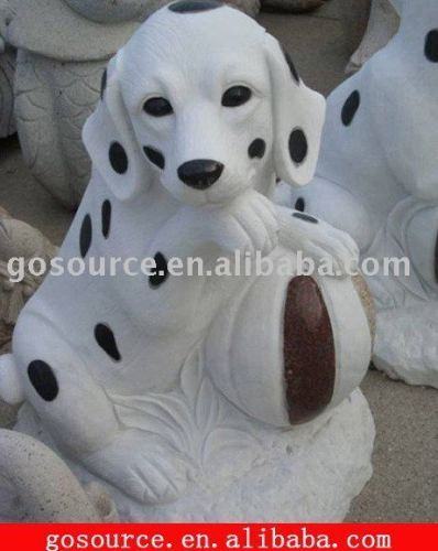 marble stone animal sculptures