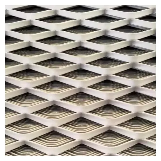 High Security Aluminium Expanded Mesh Sheet Price: Diamond Hole and Expandable Metal Lath