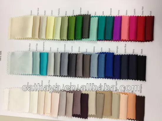 100% PURE REAL SILK /CREPE FABRIC 114CM &140CM FROM CHINA FACTORY