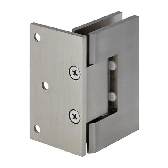 Luxury Brushed Nickel Frameless Shower Door Hinge