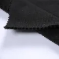 Tela de forro polar de felpa francesa de algodón y poliéster cepillado 350GSM