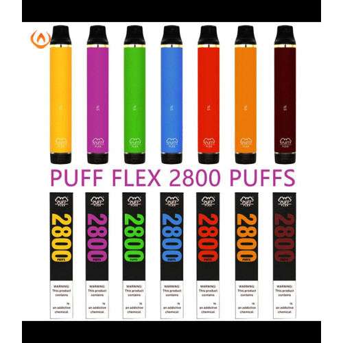 Puff Flex 2800パフジュース風味の使い捨て吸血