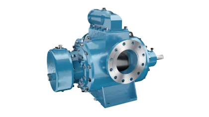 Three screw pumps for pure medium