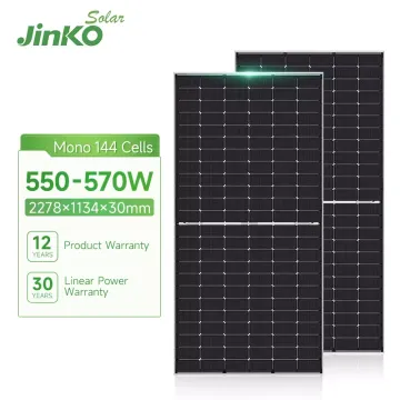 Jinko Solar Panels: Types, Specifications, and Features Including 550W, 560W, 570W, Tiger Neo, and N-Type 72HL Models