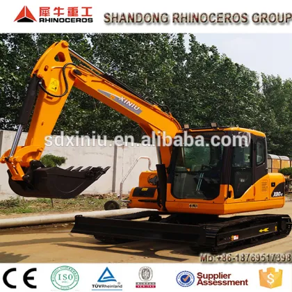 Crawler moving type excavator