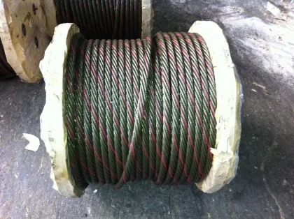 Ungalvanized Steel Wire Rope with Golden Color