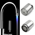 Kitchen LED Water Faucet Light Colorful Changing Glow Shower Head Tap Aerators