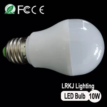 60 watt equivalent 10w led bulbs with 3 years warranty