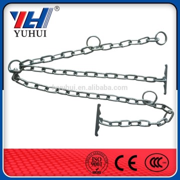 elglish standard electro galvanized pet chain/animal chain/dog chain