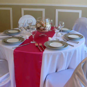Cheap Satin Table Runner