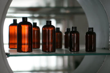 5ml, 10ml Cosmetic Amber Oil Glass Bottles With Din 18mm Amber Drop For Chemical