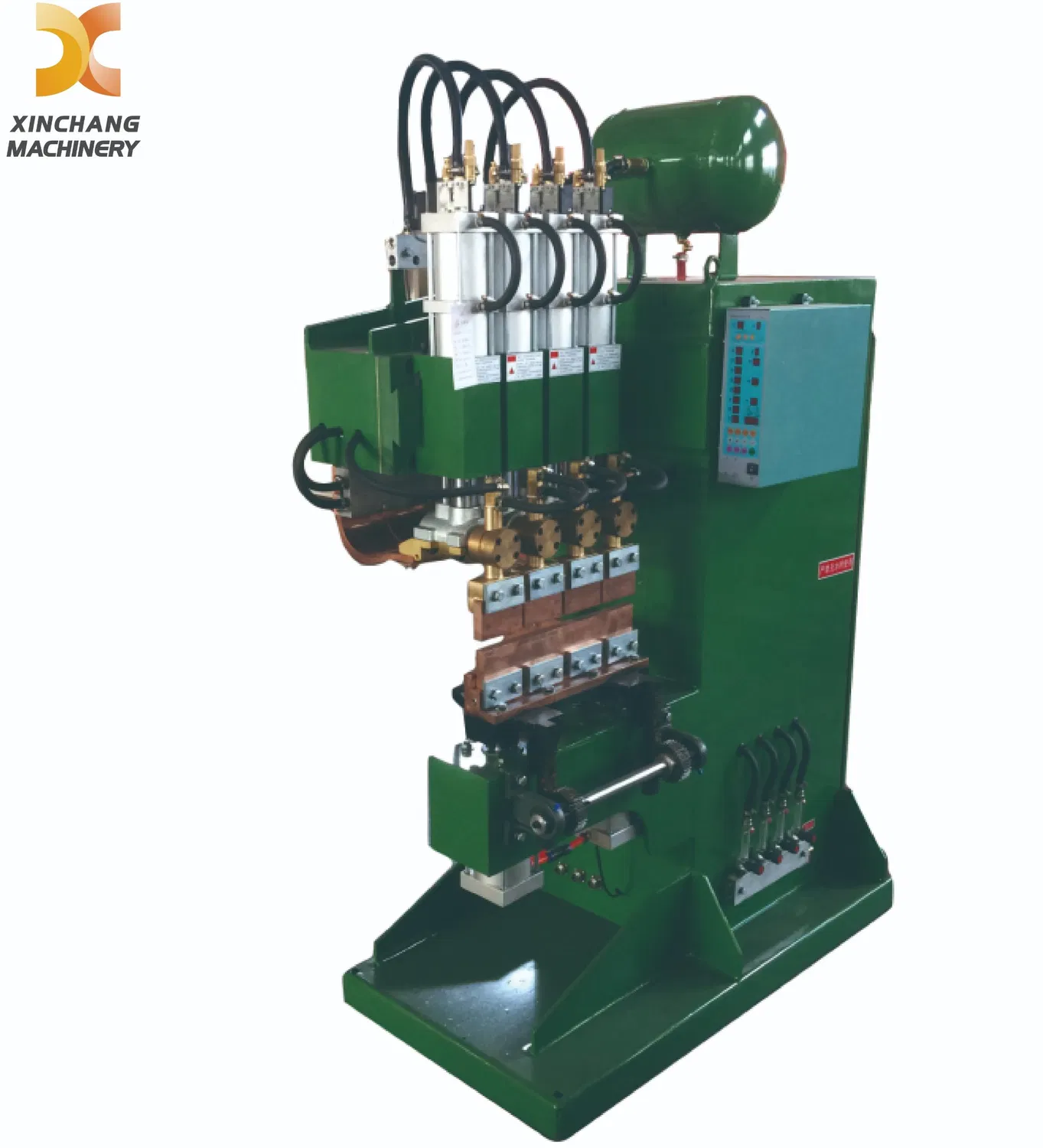 Manual Wire Pipe Multi Heads Spot Welding Machine for Condenser and Evaporator