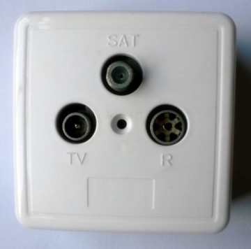 Wall Socket TV/Radio/Sat Terminator