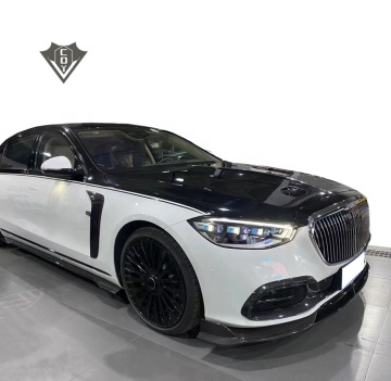 Fibra di carbonio a secco a caldo W223 W223 Mercedes S Maybach Body Kit