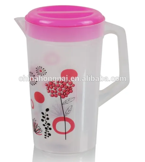 plastic food safe pitcher with handle