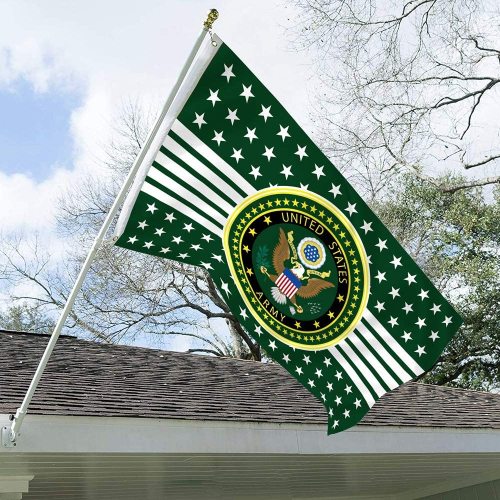 USA Army Printed Polyester Custom Logo Flags