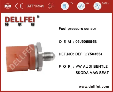 Fuel pressure sensor type 06J906054B for AUDI,BENTLE,SKODA,VAG,VW,SEAT