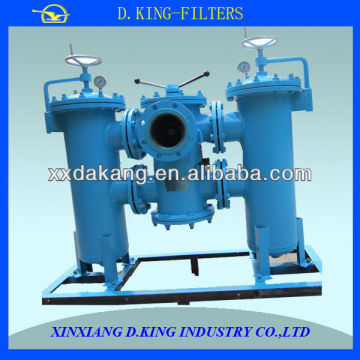 universal dn200 double water strainer housing