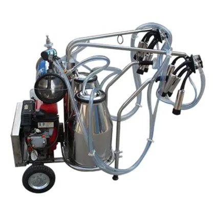 Portable Single Milk Vacuum Pump Cow Milking Machine Price