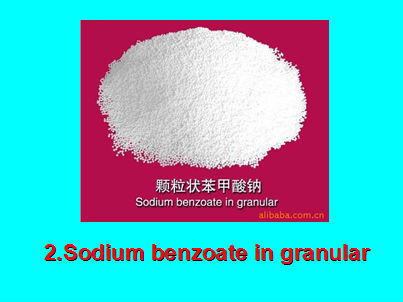 food grade sodium benzoate granular FCC8