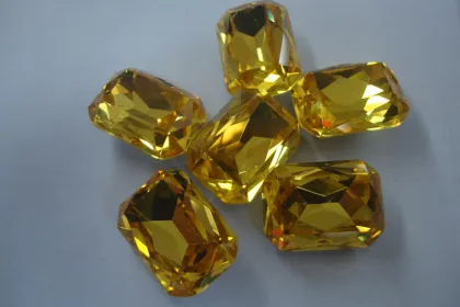 Light Topaz Crystal Fancy Stone (3008)