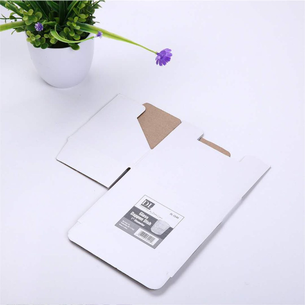 small white paper box