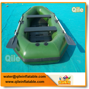 10 ft Inflatable Boat Heavy Duty Green