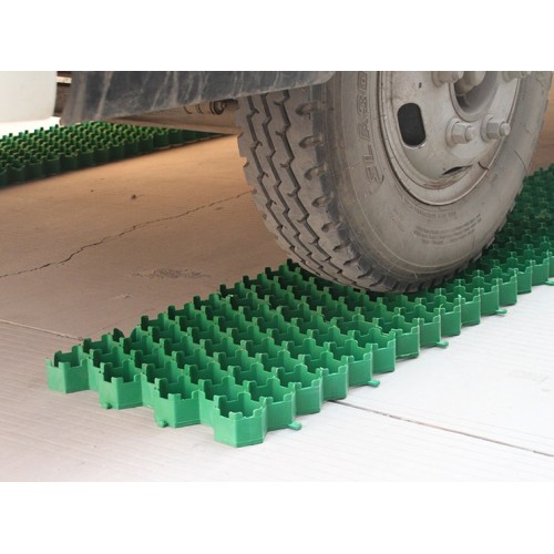 HDPE Grass Paver Grid Grid Parking Green Black