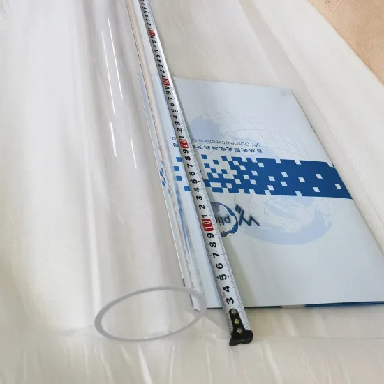 Customized Optical Semiconductor Electric Light Source Quartz Tubes