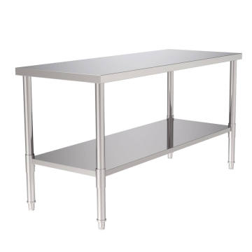 High-Standard Kitchen Worktable with Wheels