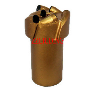 Matrix body PDC flat-face drill bit