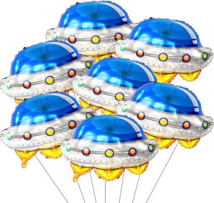 Frisbee aluminum foil balloon